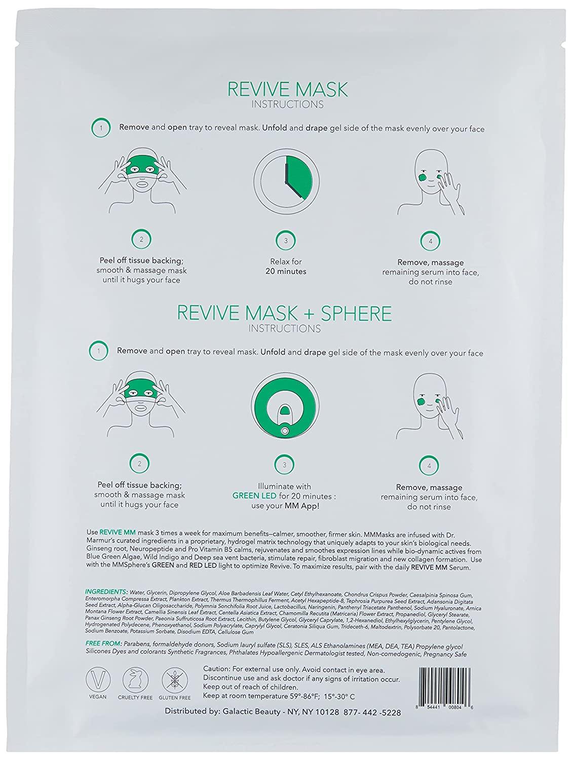MMRevive Face Masks - MMSkincare