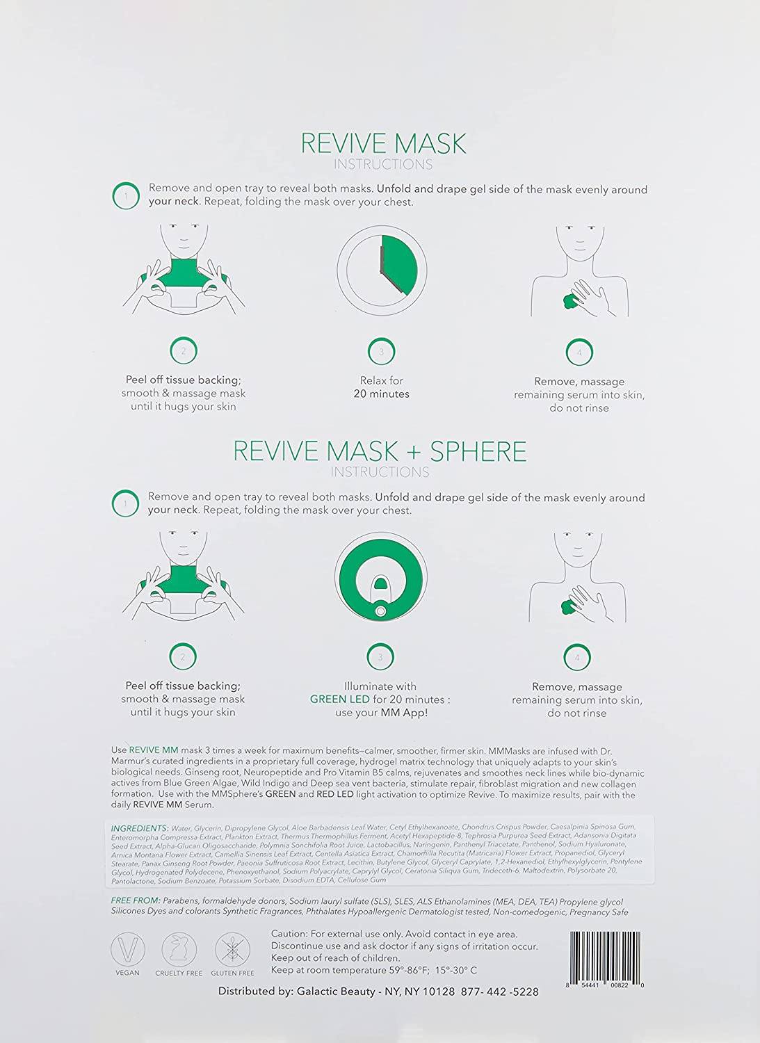 MMRevive Neck & Chest Masks - MMSkincare
