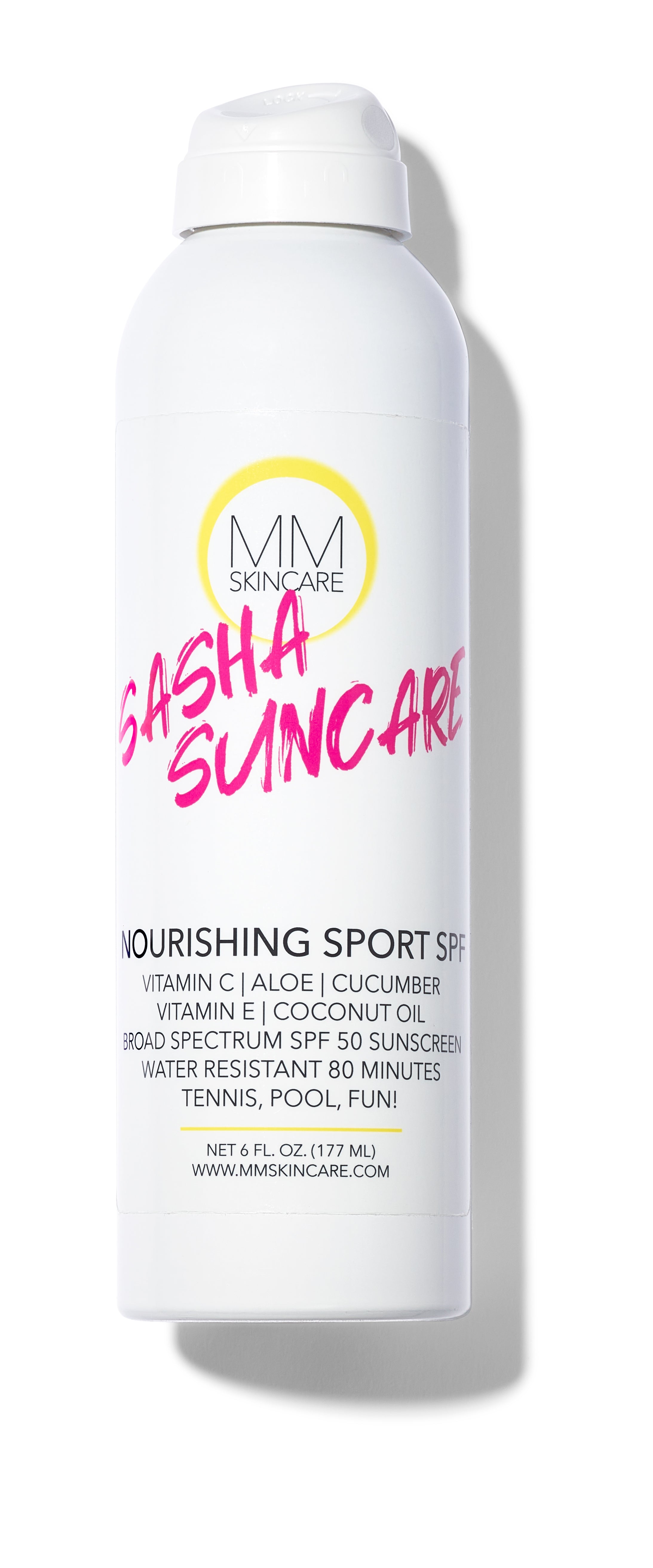 Sasha Suncare Mineral Sunscreen Spray SPF 30+