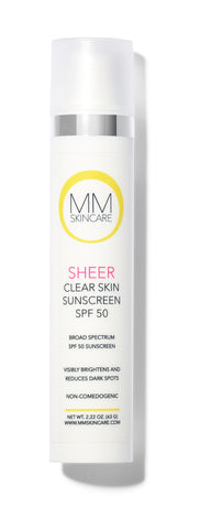 Sheer Clear Skin Sunscreen SPF 50