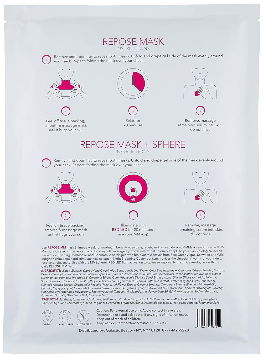 MMRepose Neck & Chest Masks - MMSkincare